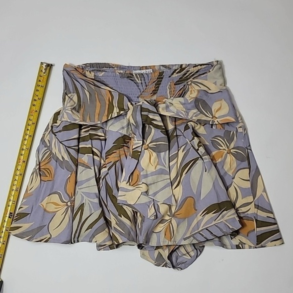 Patrons of peace  Boho  wideleg shorts with tie